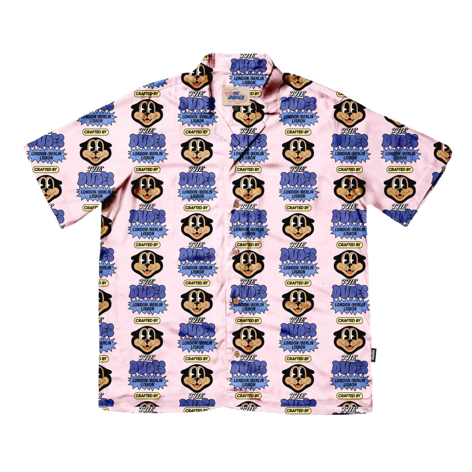Camisa The Dudes Wrapper Multicolor