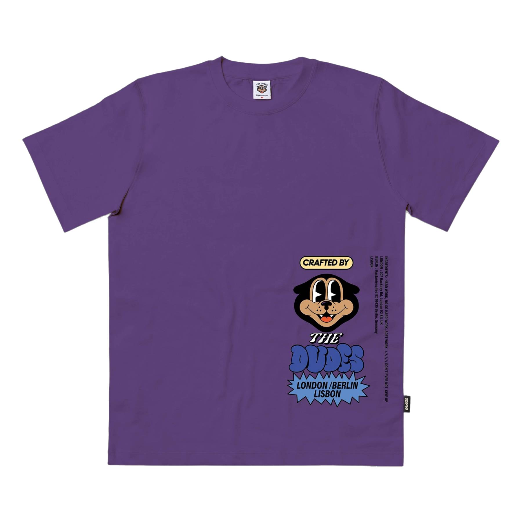 Camiseta The Dudes Craftee Prism Violet