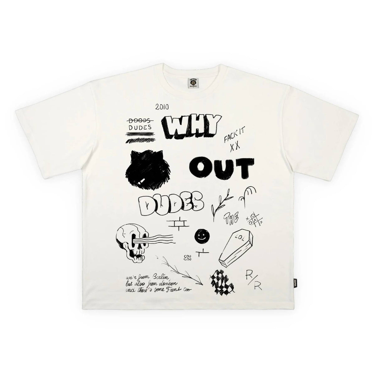 Camiseta The Dudes Draft Off White