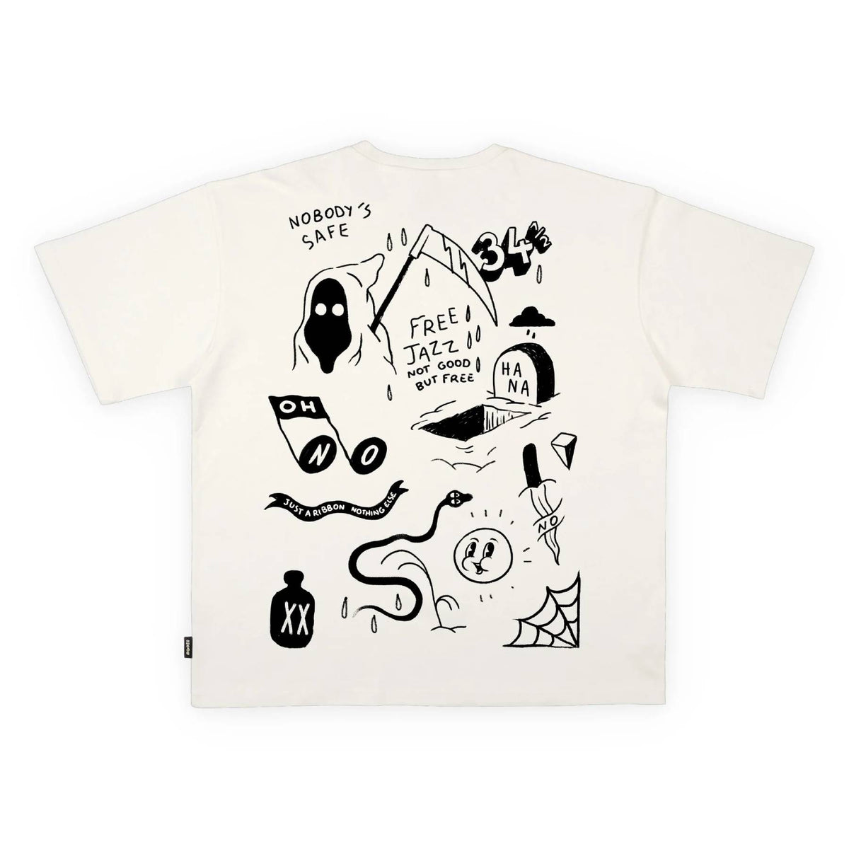 Camiseta The Dudes Draft Off White