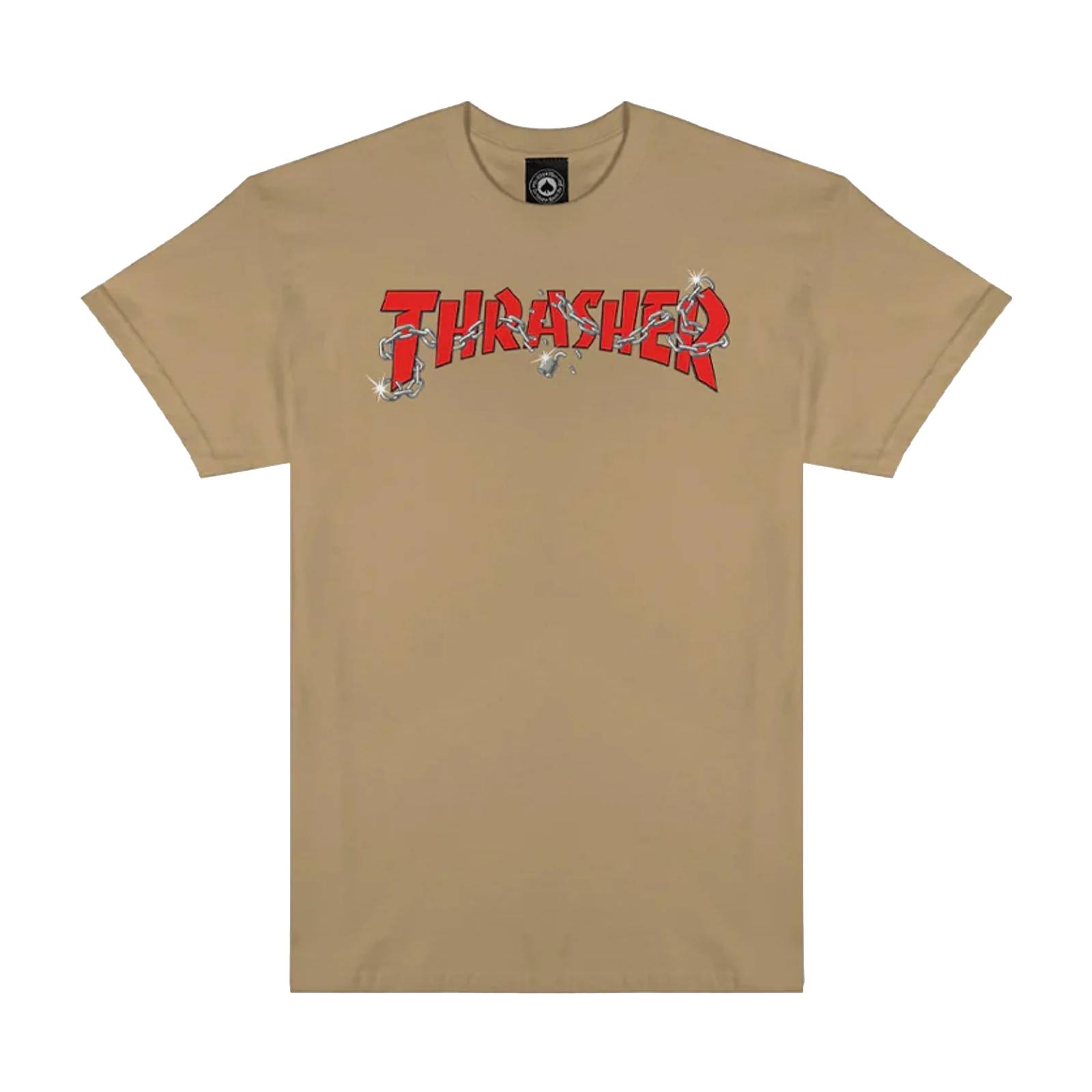 Camiseta Thrasher Chains By Daniel Shepard Tan