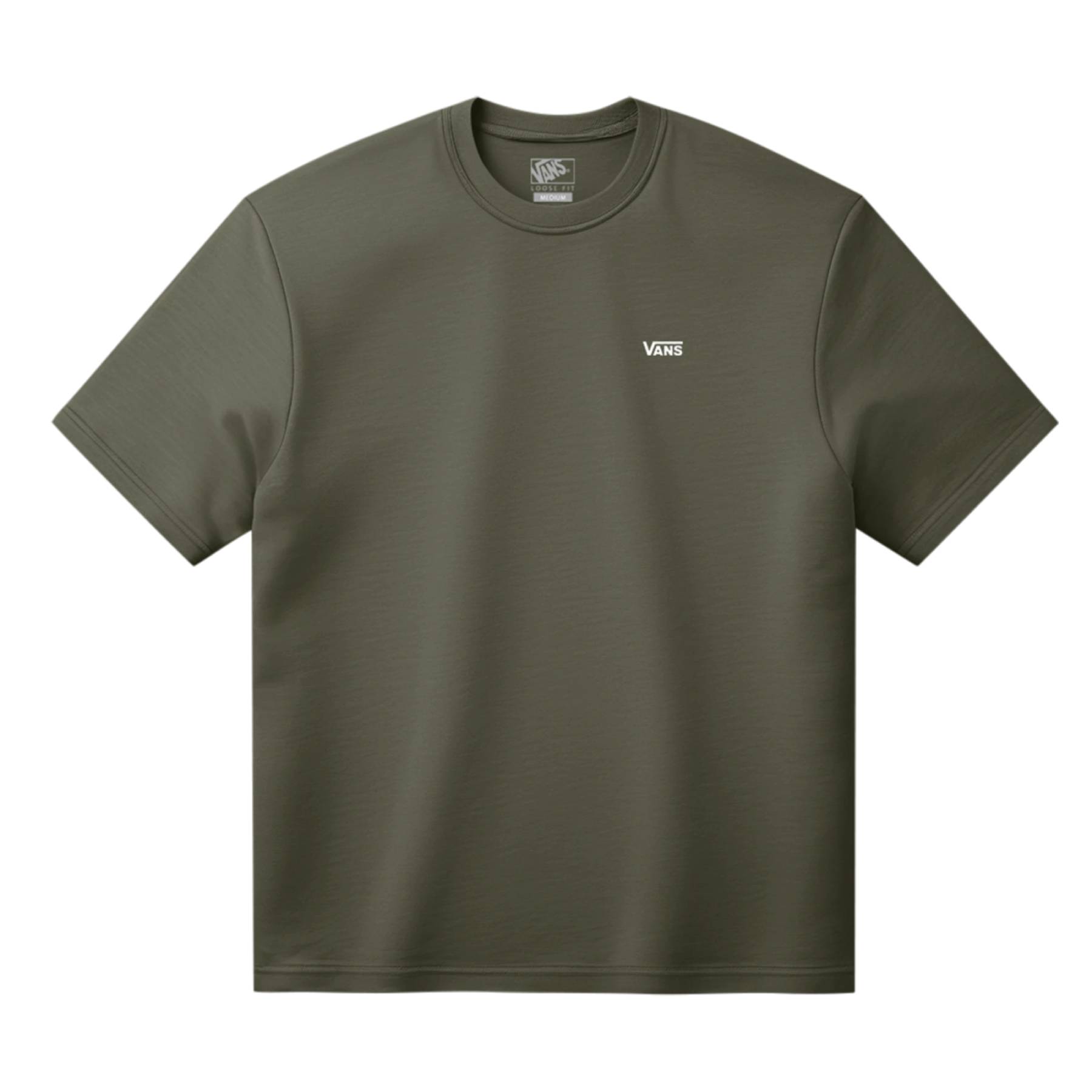 Camiseta Vans Left Chest Mossy Olive