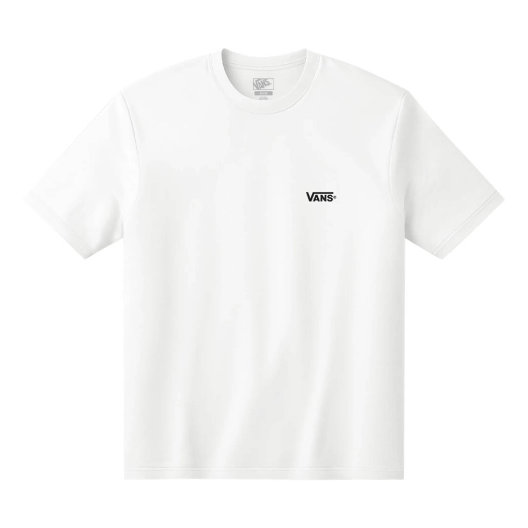 Camiseta Vans New Left Chest White Black