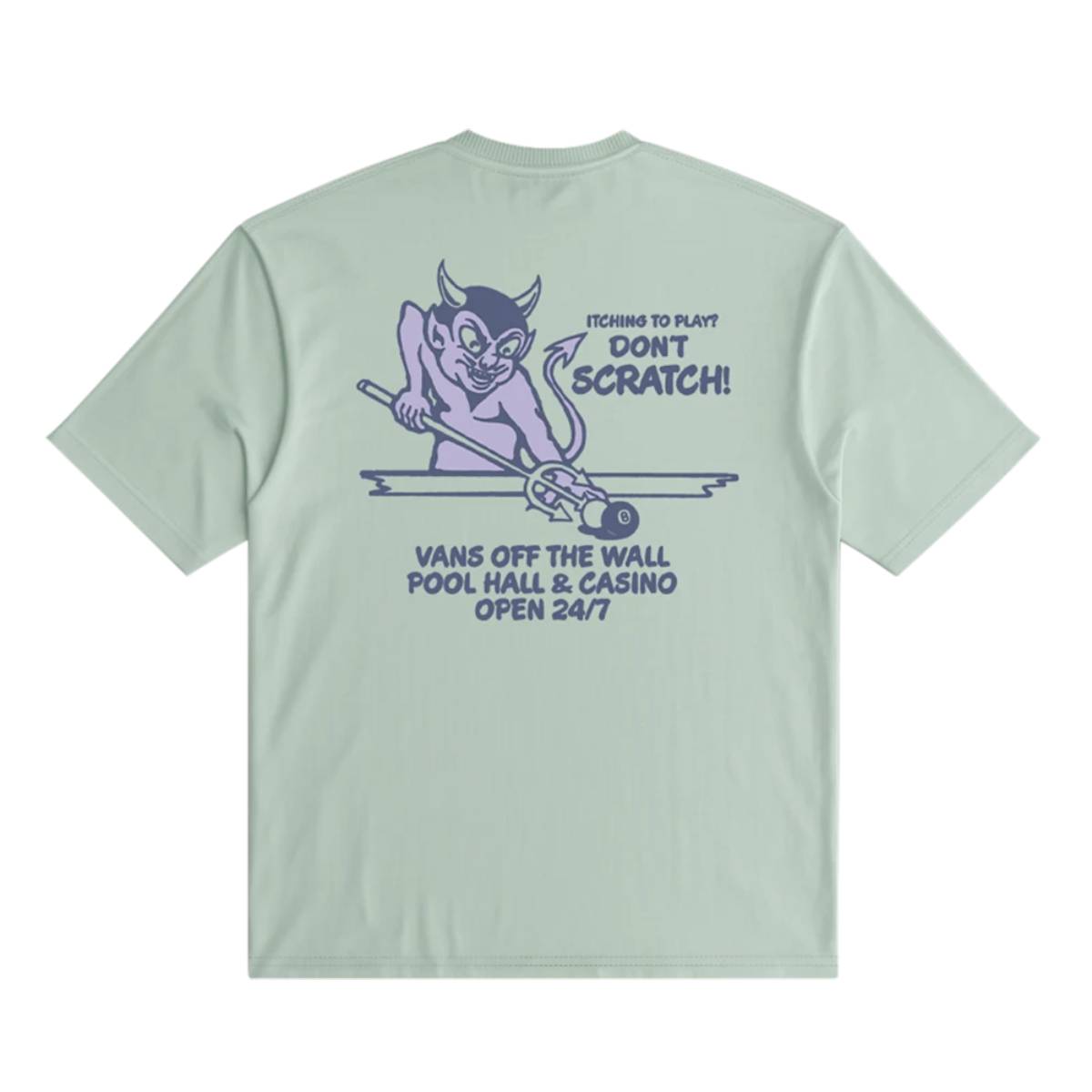 Camiseta Vans Old Scratch Dusty Mint