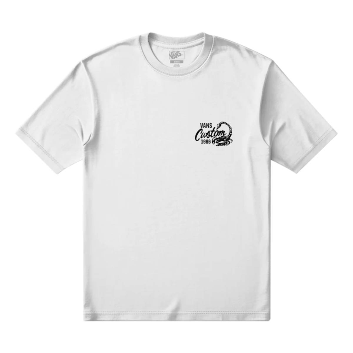 Camiseta Vans Custom Cat White