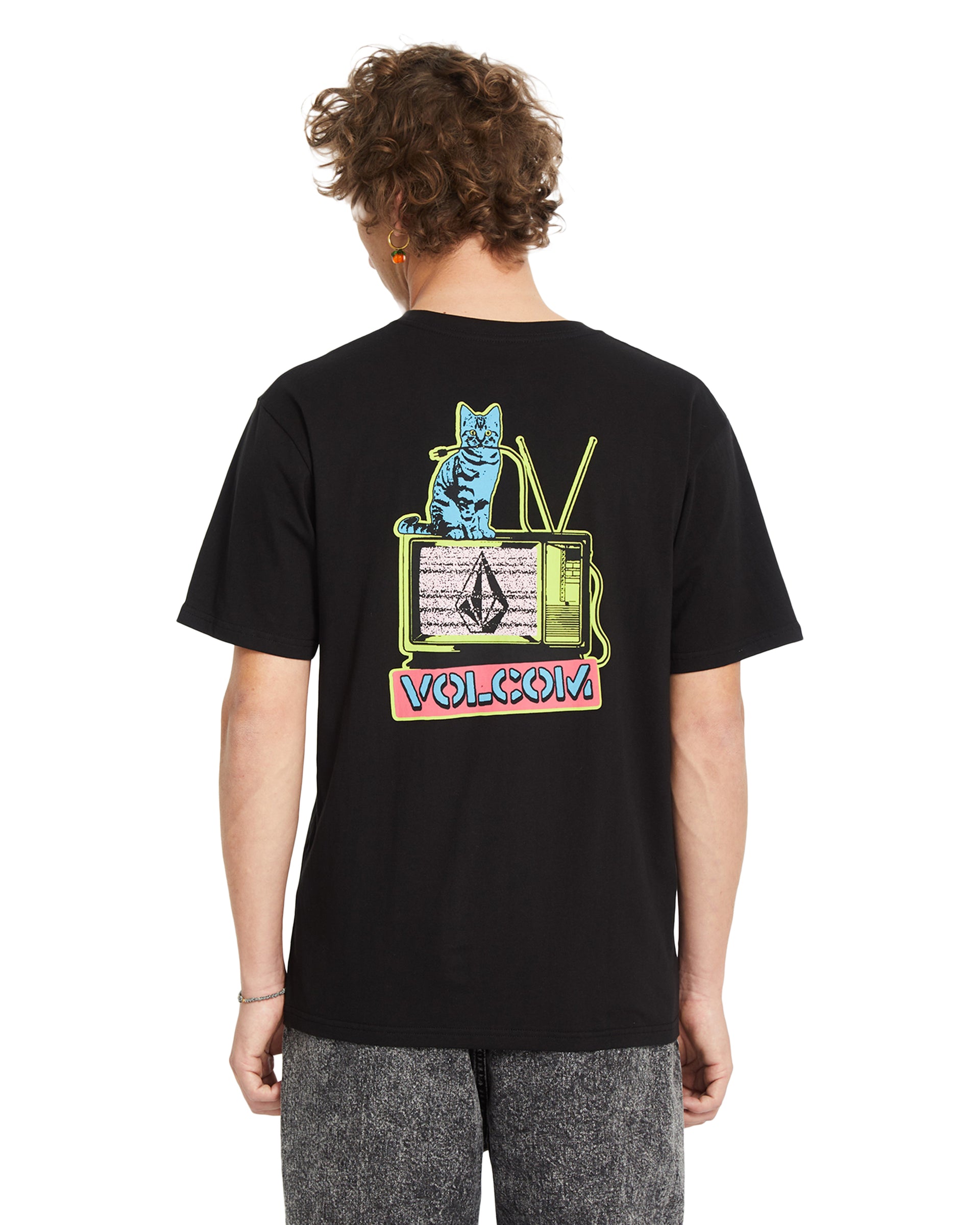 Camiseta Volcom Catv Black