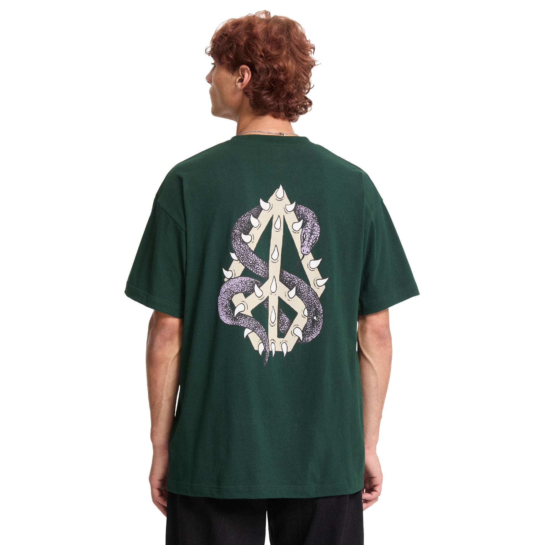 Camiseta Volcom Snake Peace Scarab