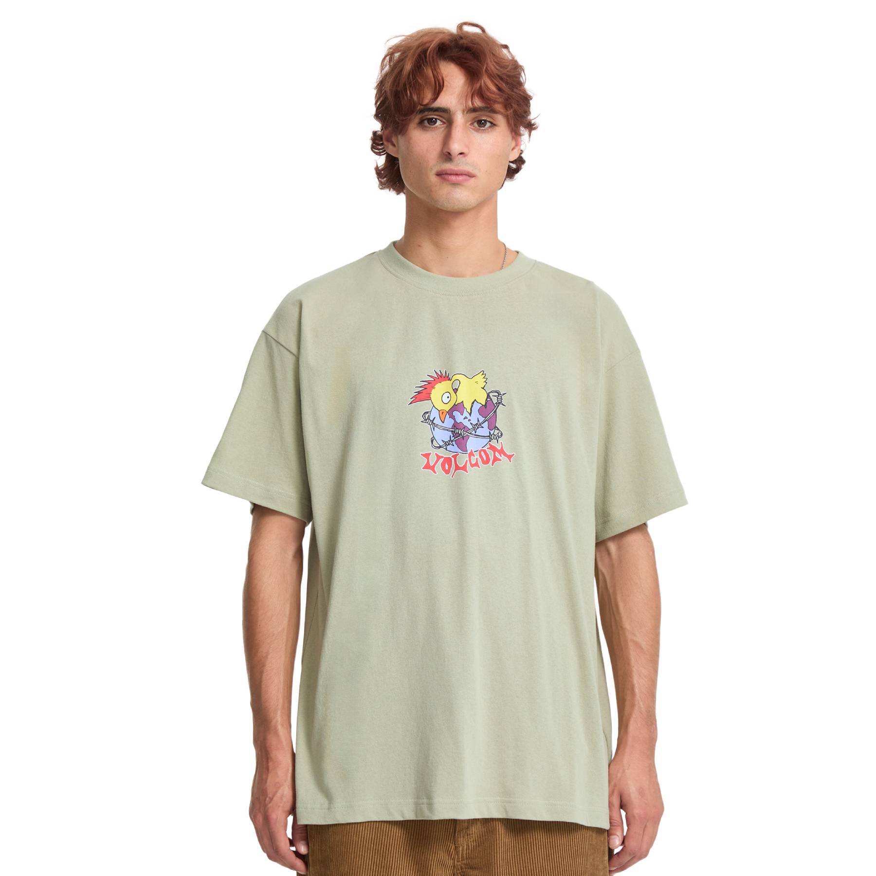 Camiseta Volcom New Born Green Tea