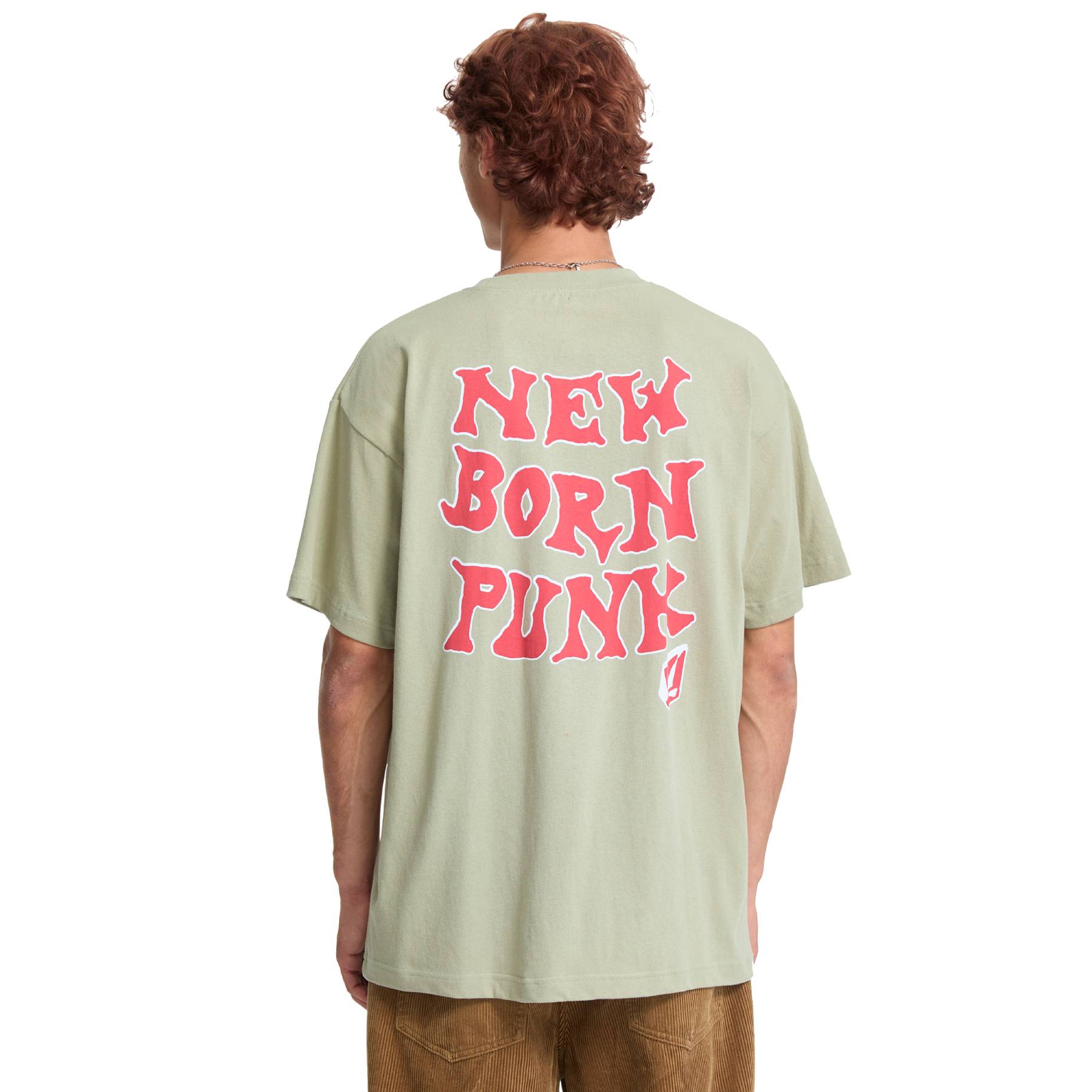 Camiseta Volcom New Born Green Tea