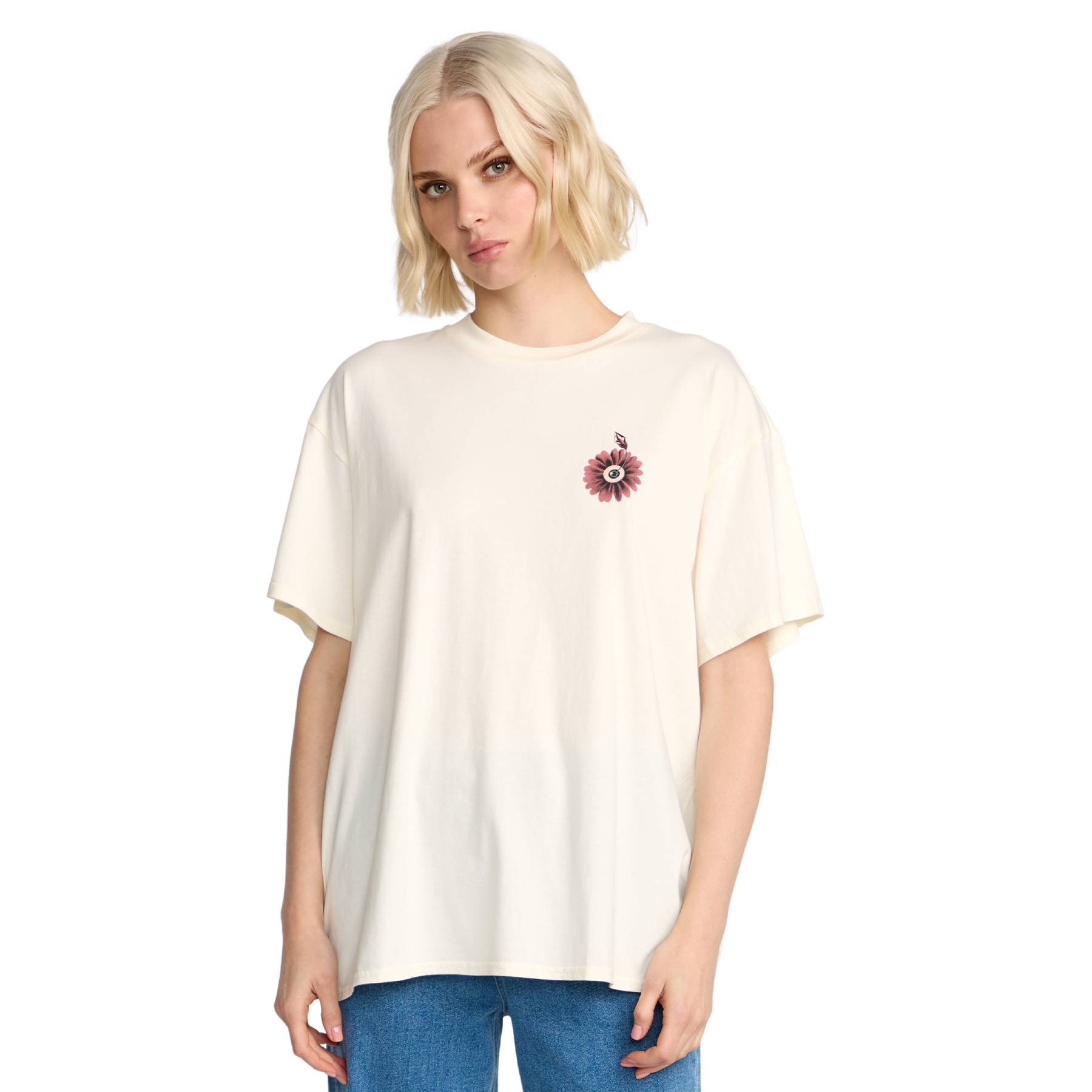 Camiseta Volcom Lock It Up Bone