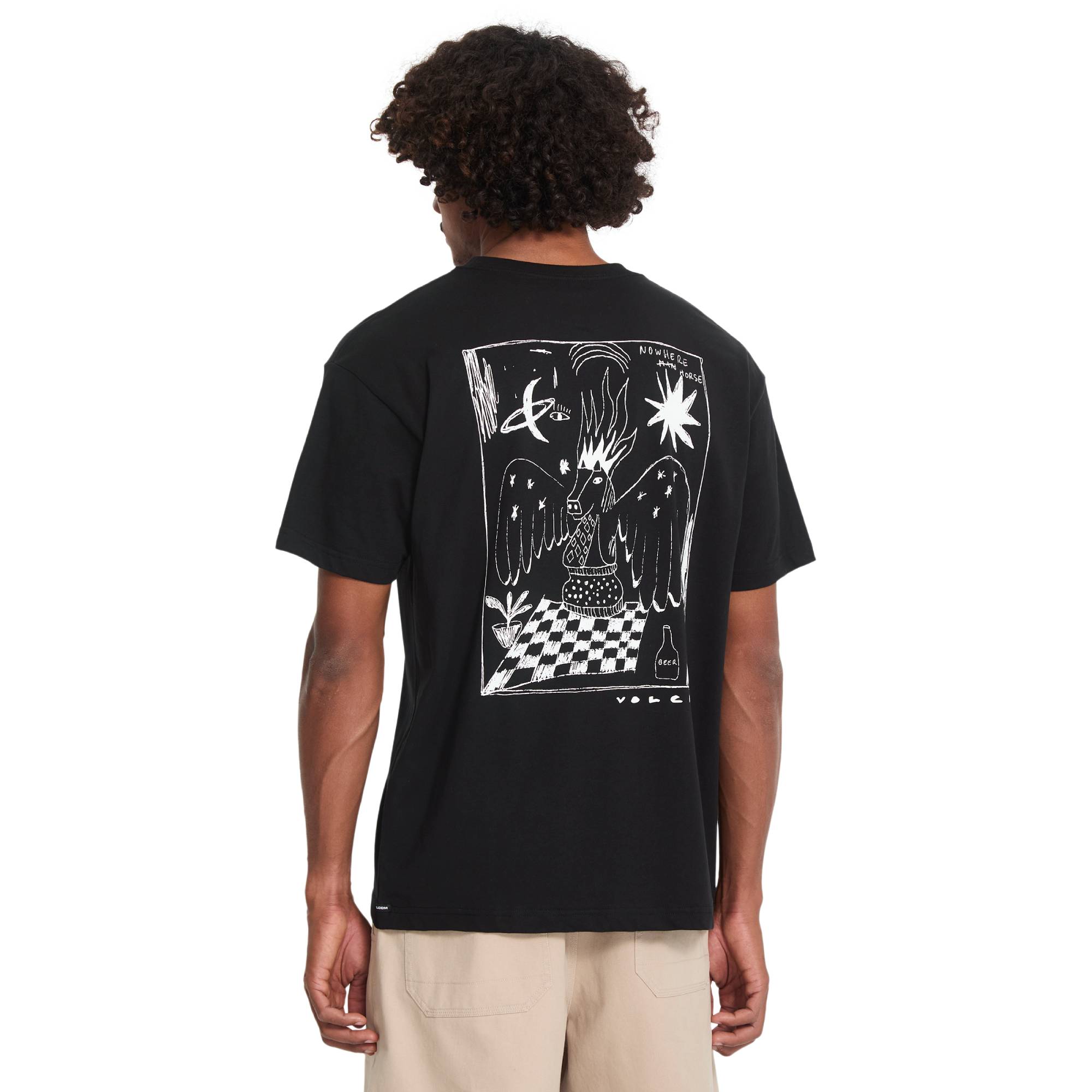 Camiseta Volcom Nowhere Black