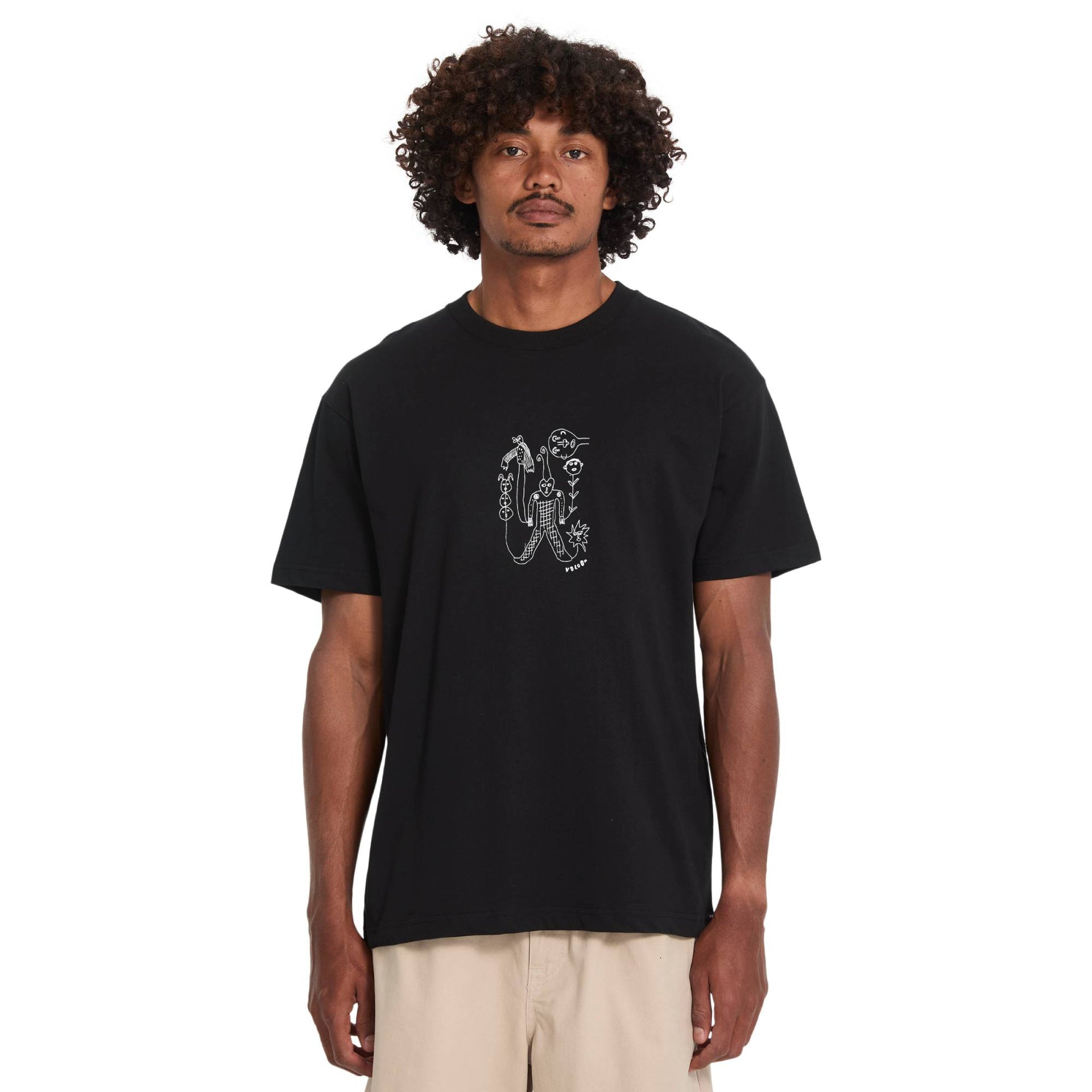 Camiseta Volcom Nowhere Black