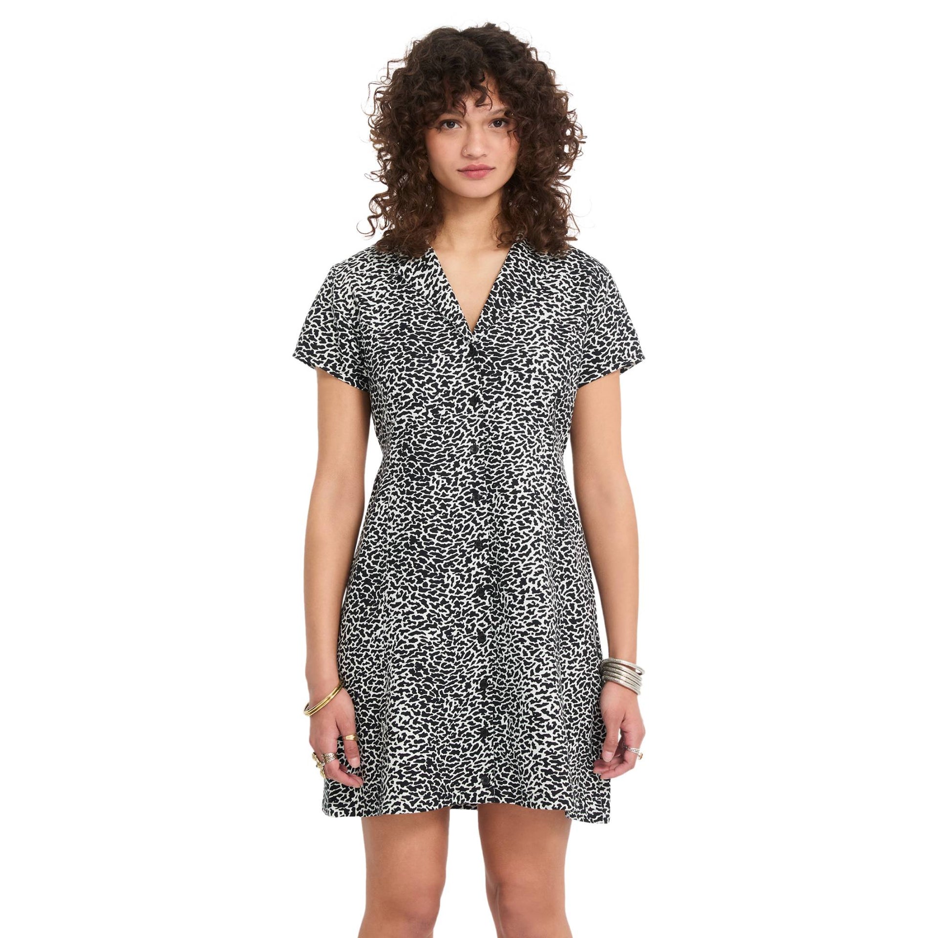 Vestido Volcom Rawly Black White