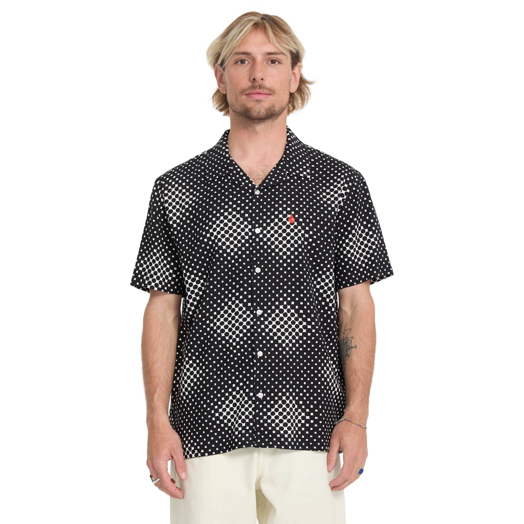Camisa Volcom Boldstone New Black