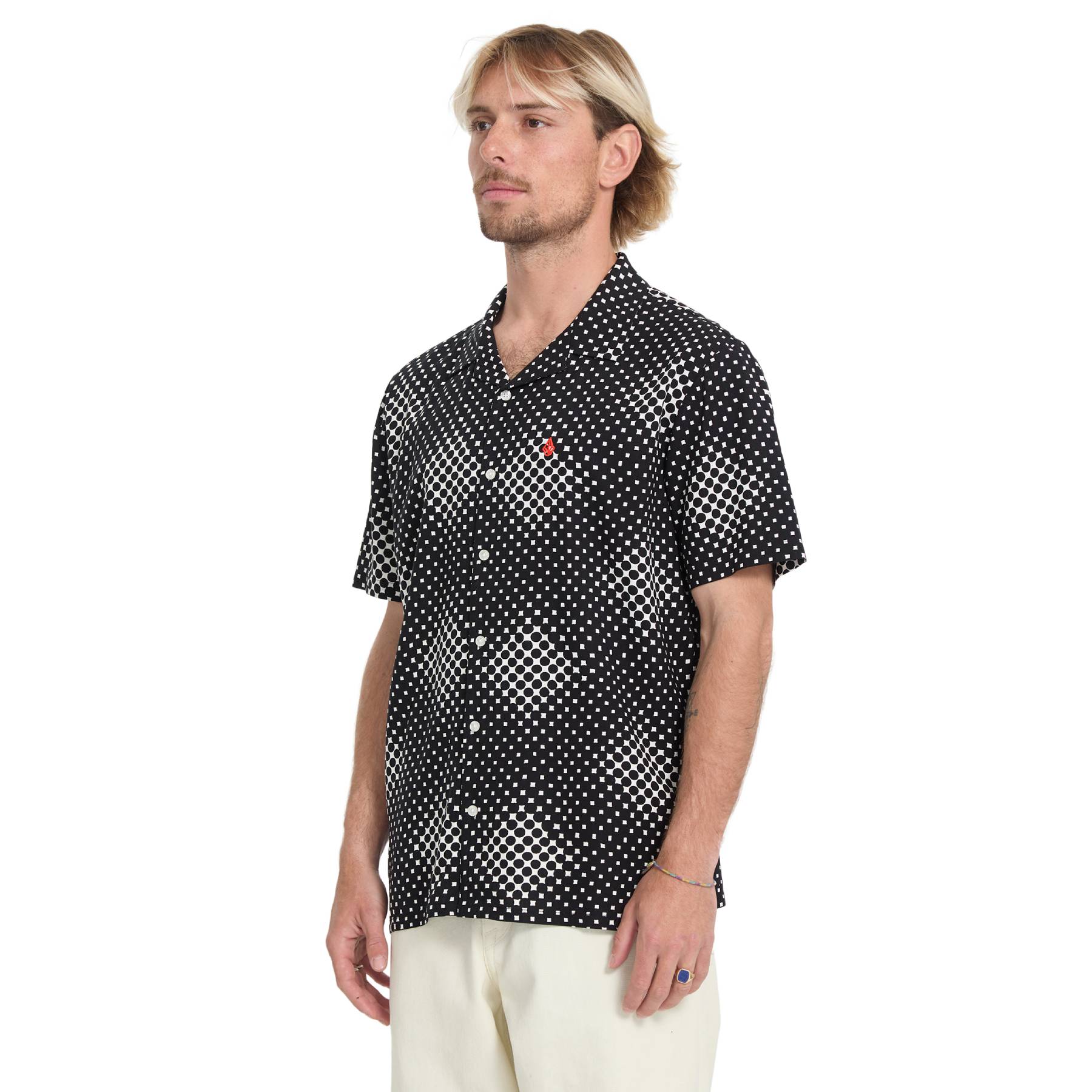 Camisa Volcom Boldstone New Black