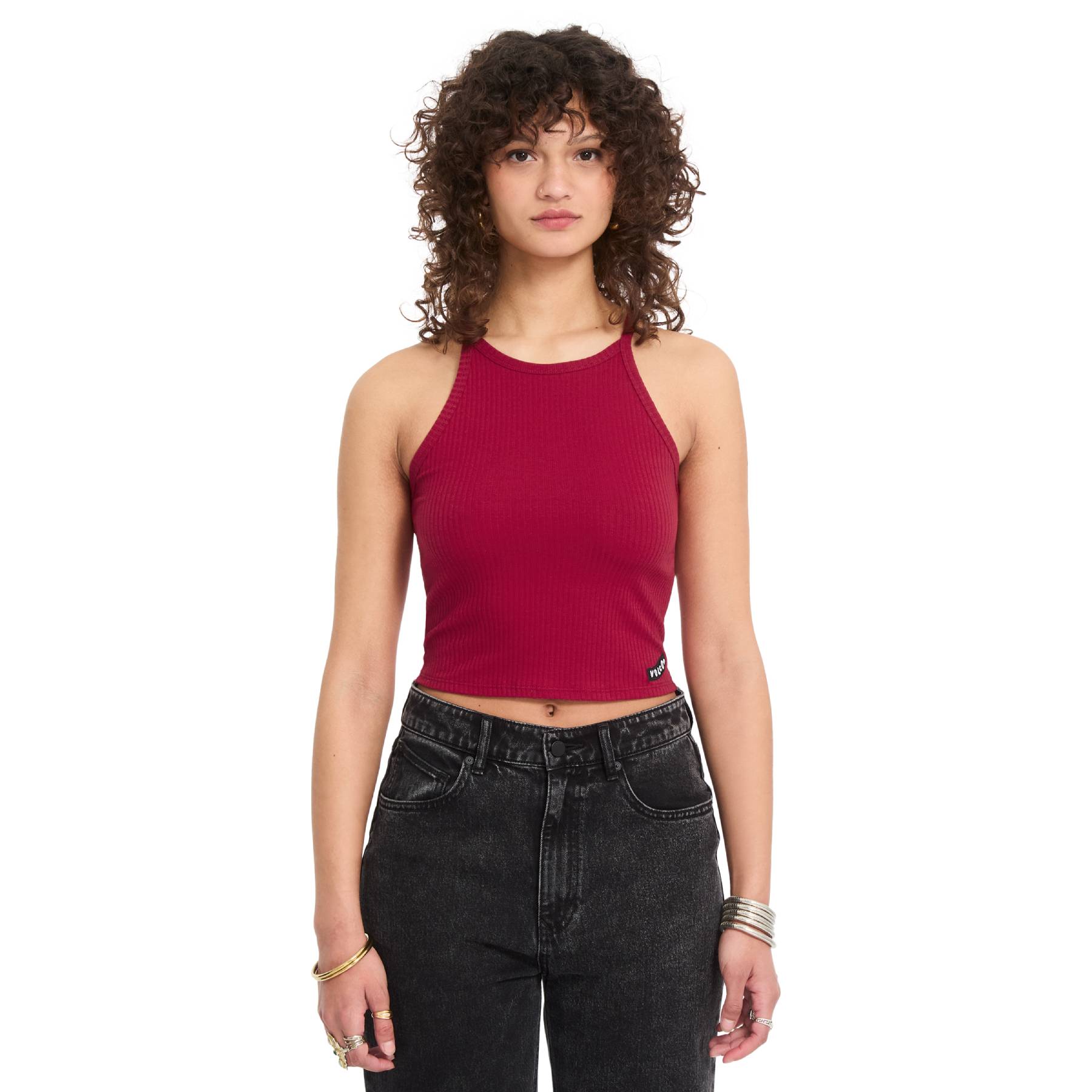 Camiseta Tirantes Volcom Leelee Tank Deep Red