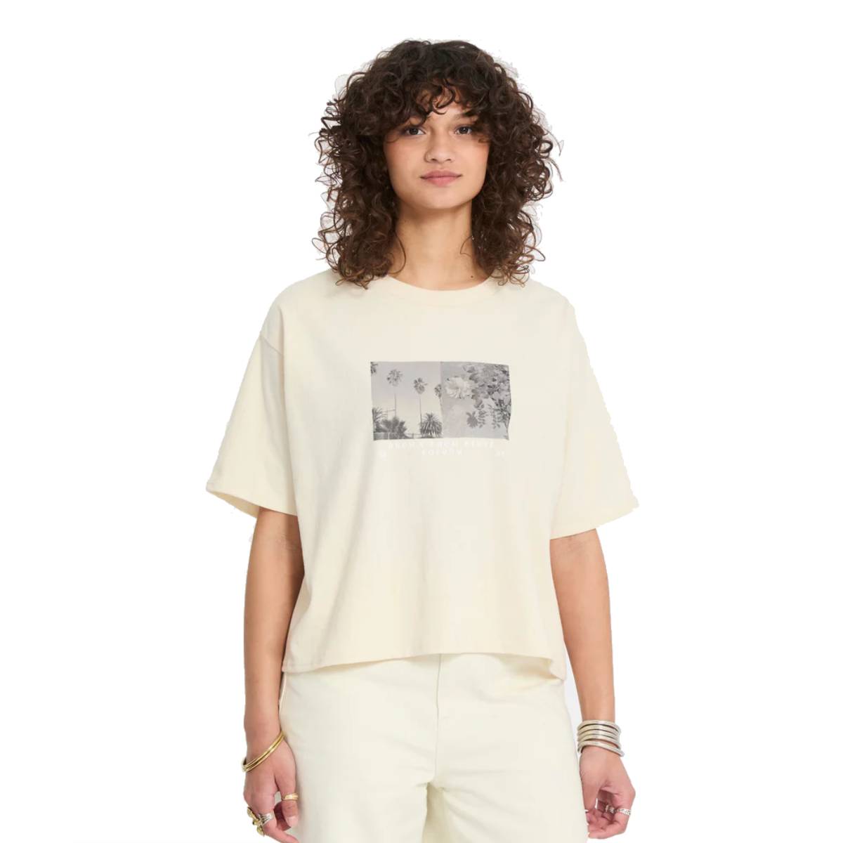 Camiseta Volcom Bliss Vintage White