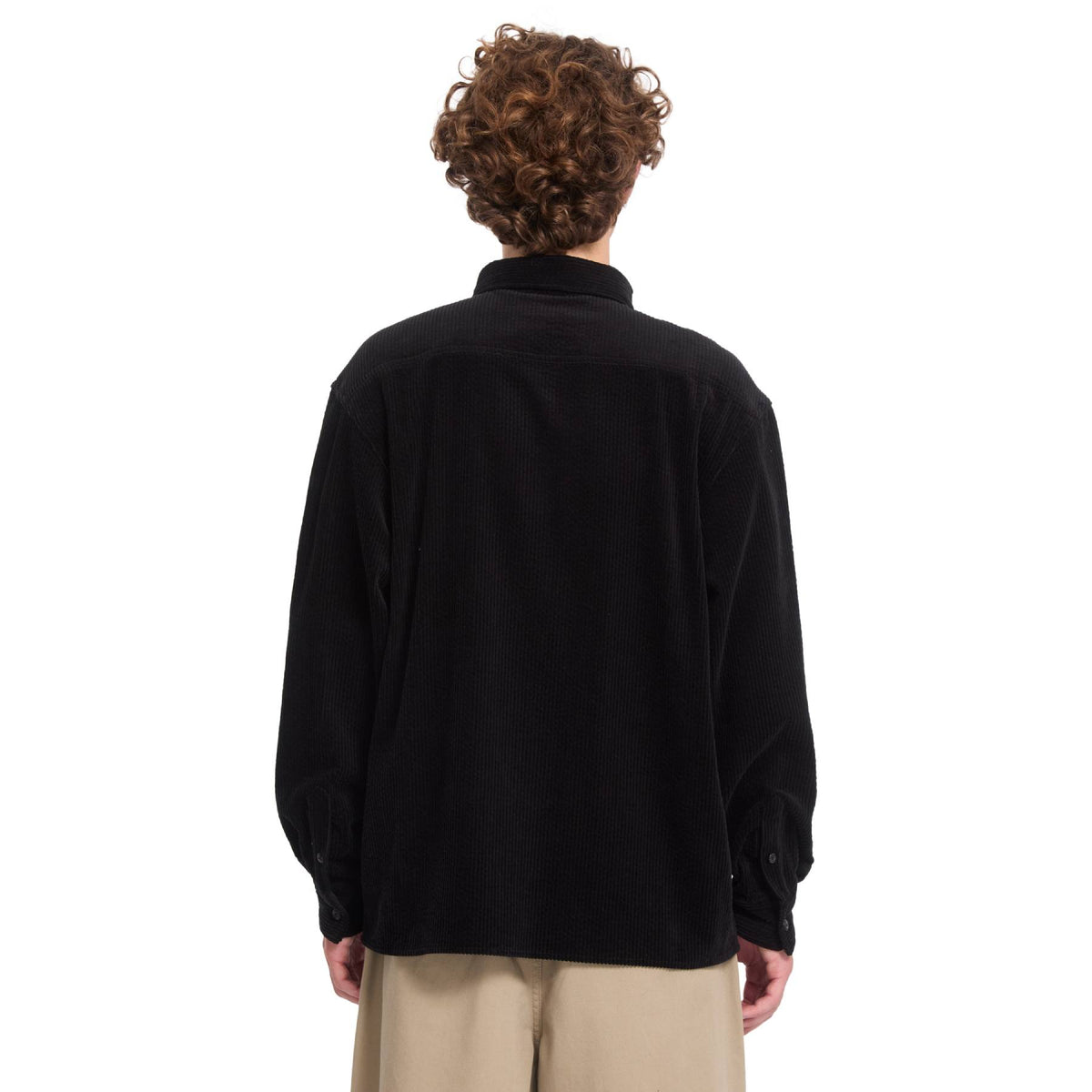 Camisa Manga Larga Volcom Ozzy Cord Black