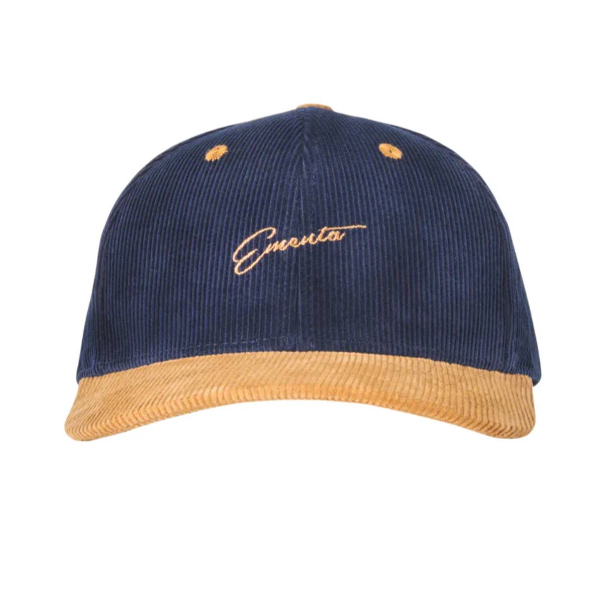 Gorra Ementa Cocktail Baseball Cord Navy Camel