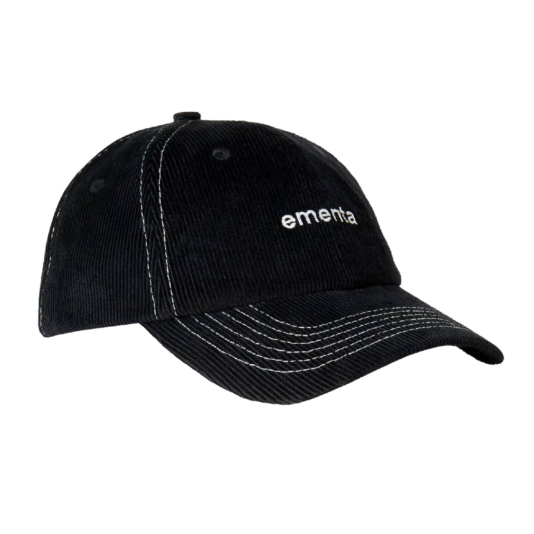 Gorra Ementa Contrast Cord Black
