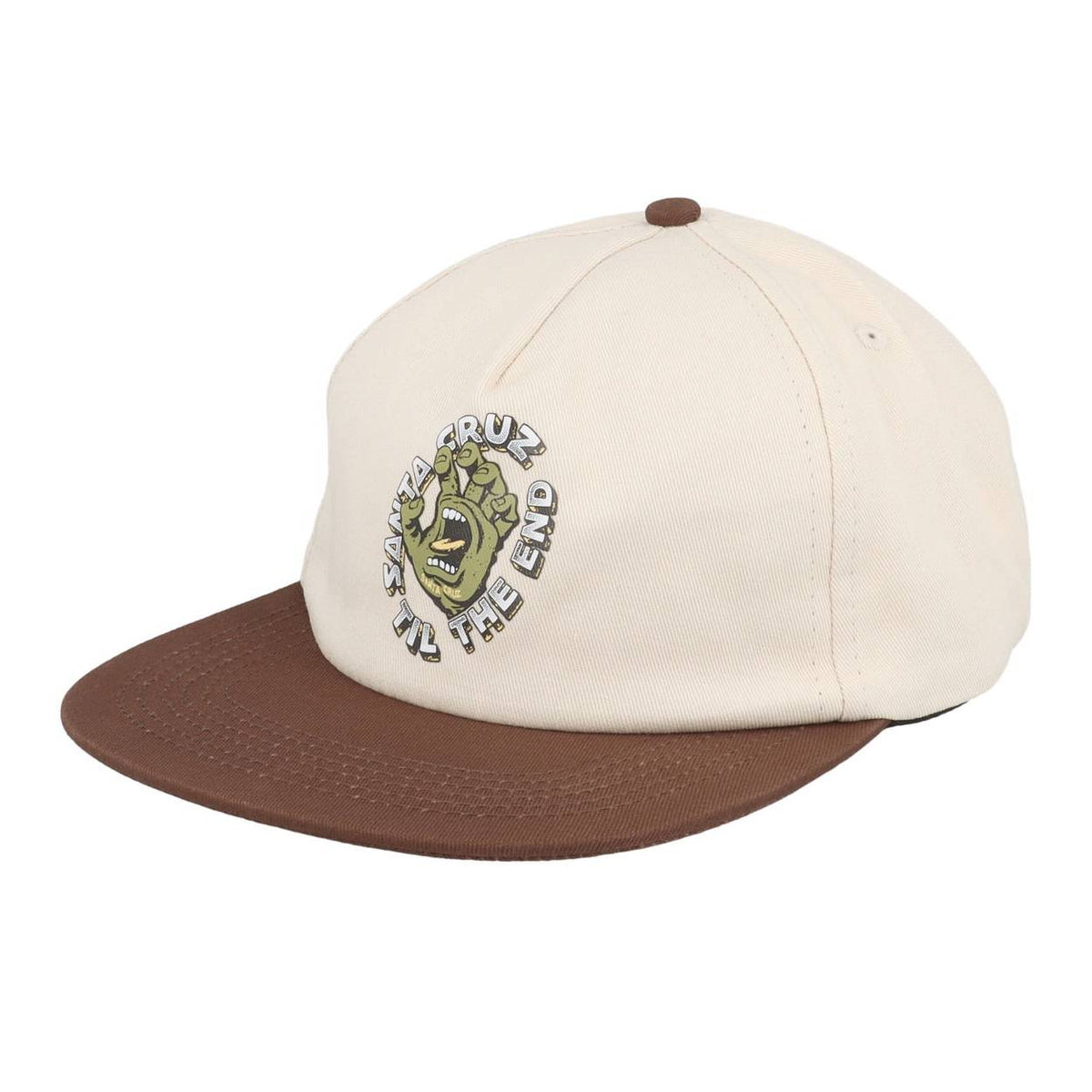 Gorra Santa Cruz Til The End Off White Uniform Green