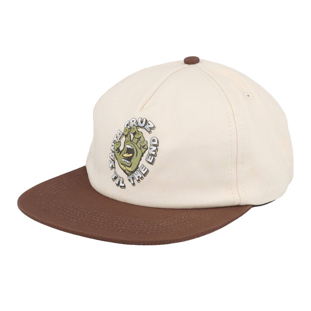 Gorra Santa Cruz Til The End Off White Uniform Green