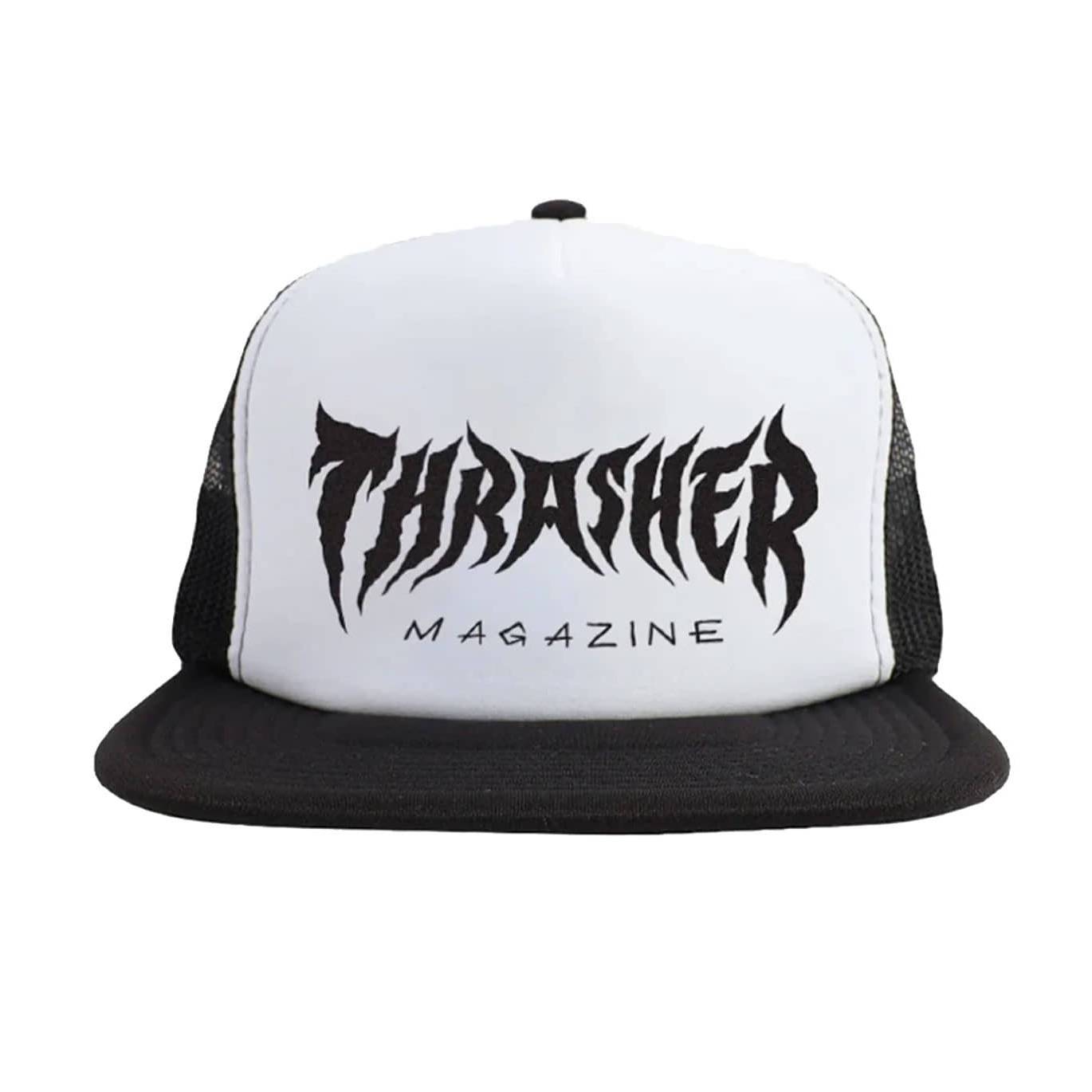 Gorra Thrasher Metal White Black