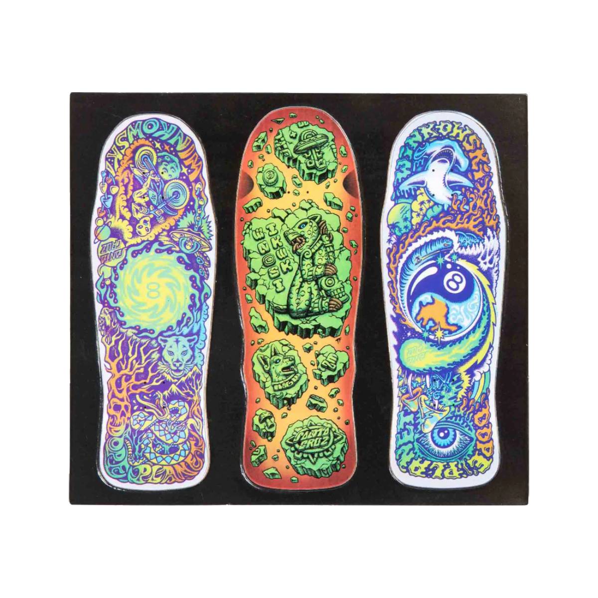 Pack 3 Imanes Santa Cruz Winkowski Magnet Set