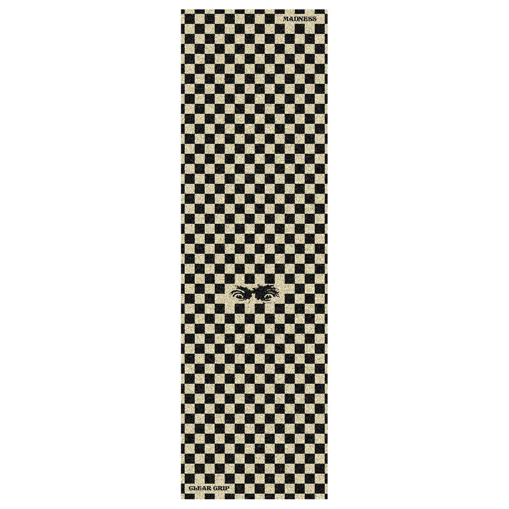 Lija Skate Madness Checkered View Grip Clear 10"
