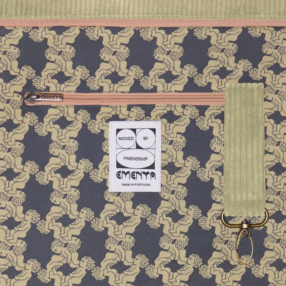Tote Bag Ementa C'Mon Baby Cord Lime