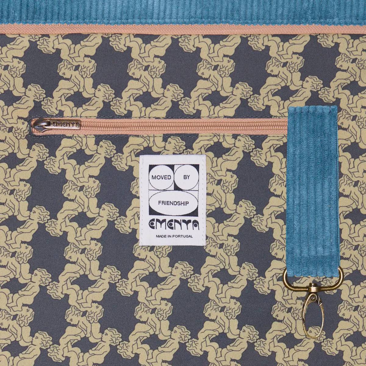 Tote Bag Ementa C'Mon Baby Cord Navy