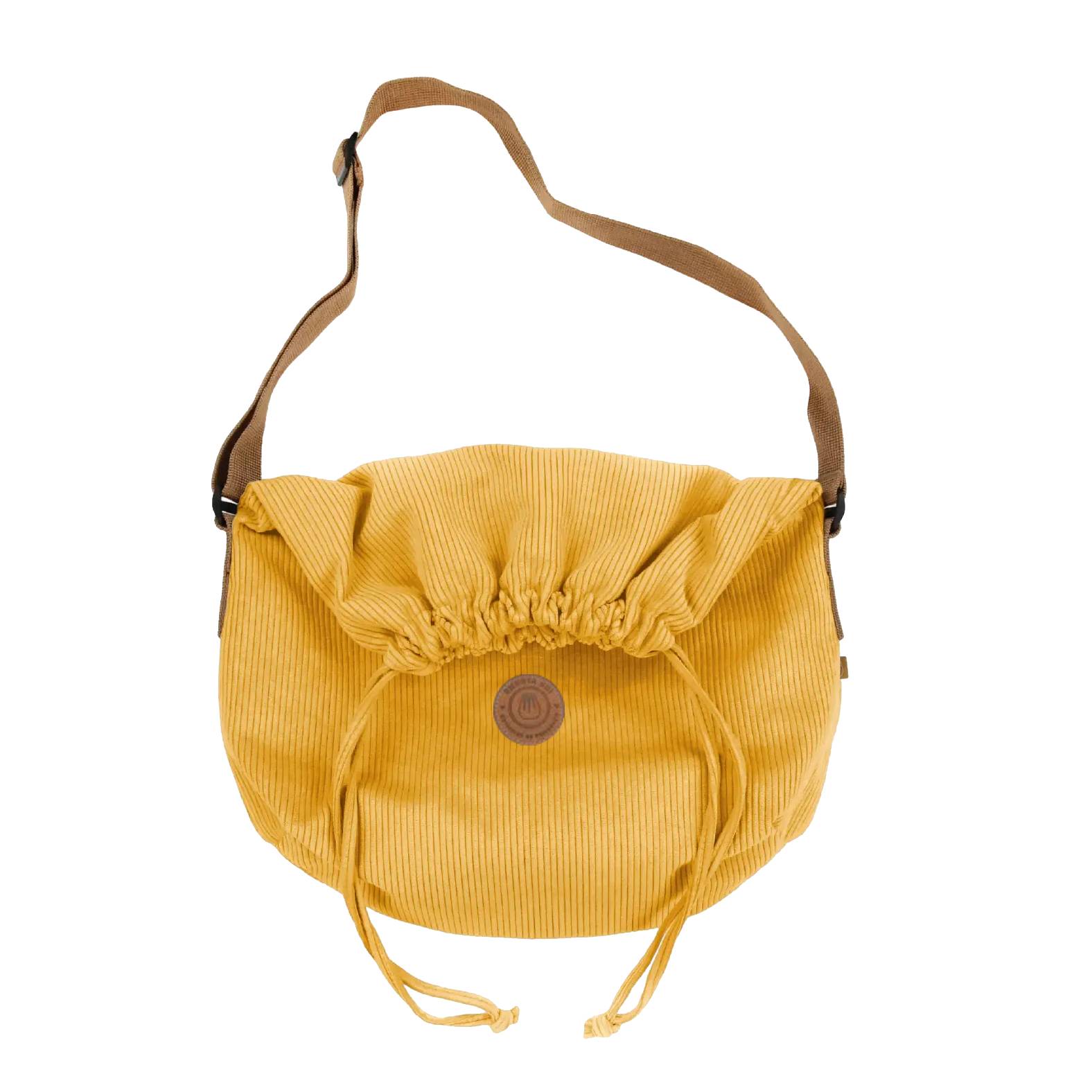 Bolso Ementa Bucha Patch Cord Yellow