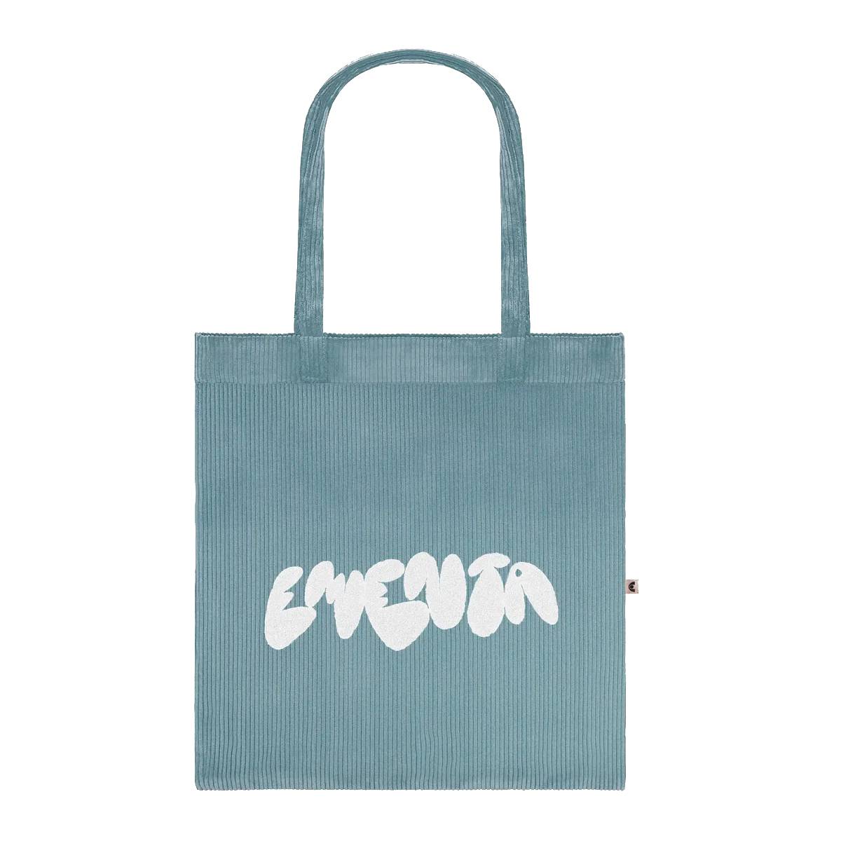 Tote Bag Ementa Graffiti Cord Sky Blue
