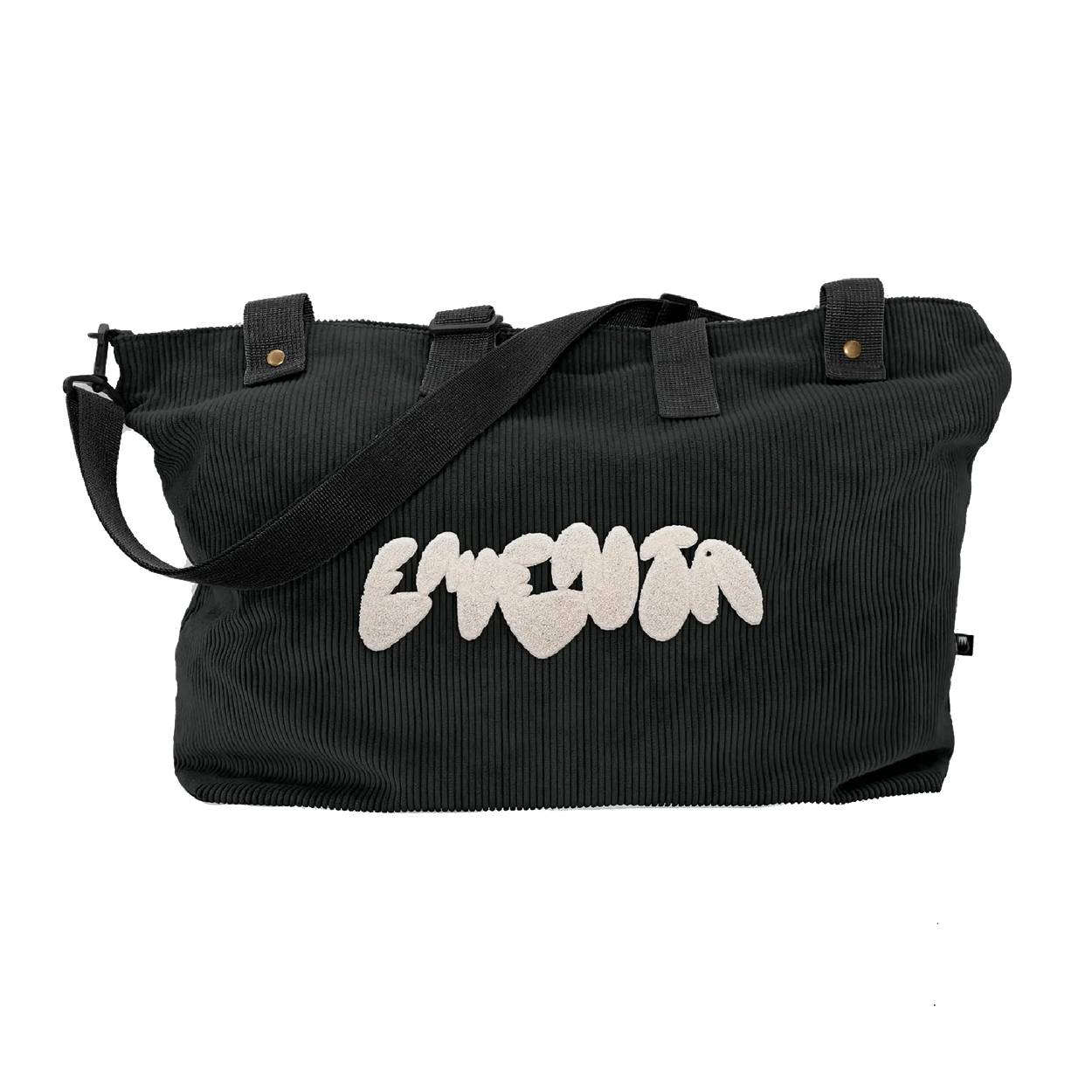 Bolso Ementa Navegante Graffiti Cord Black