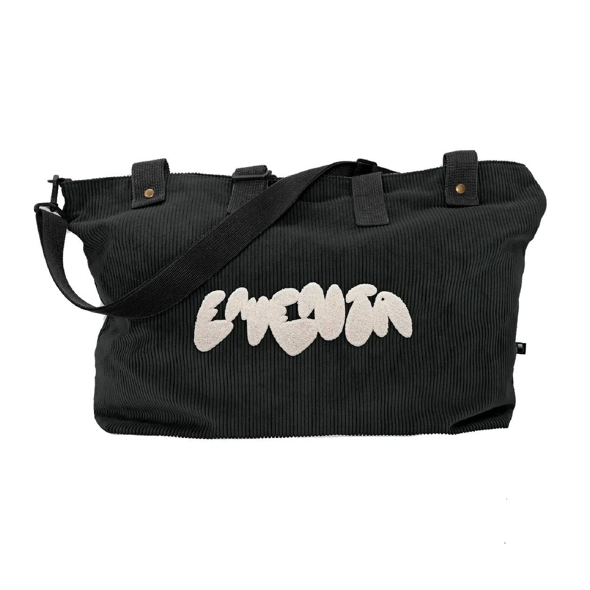 Bolso Ementa Navegante Graffiti Cord Black