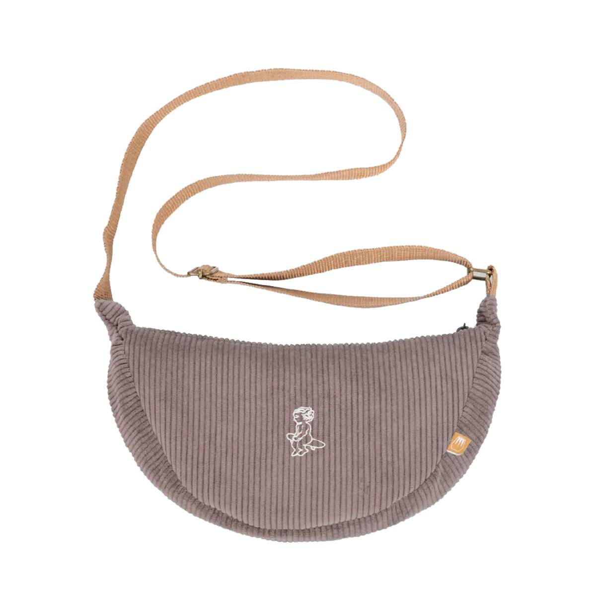 Bolso Ementa Fiuza Ikon Cord Coffee