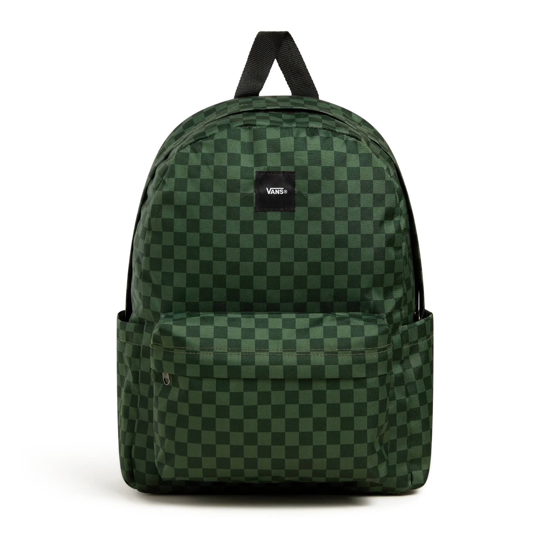Mochila Vans Old Skool Grom Check Pine Forest