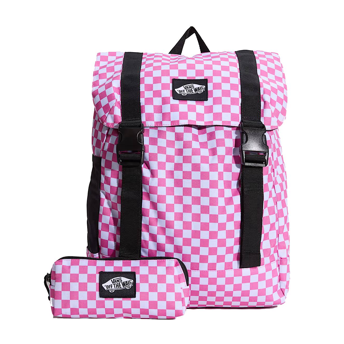 Mochila Vans Utility Checkerboard Pink Fizz