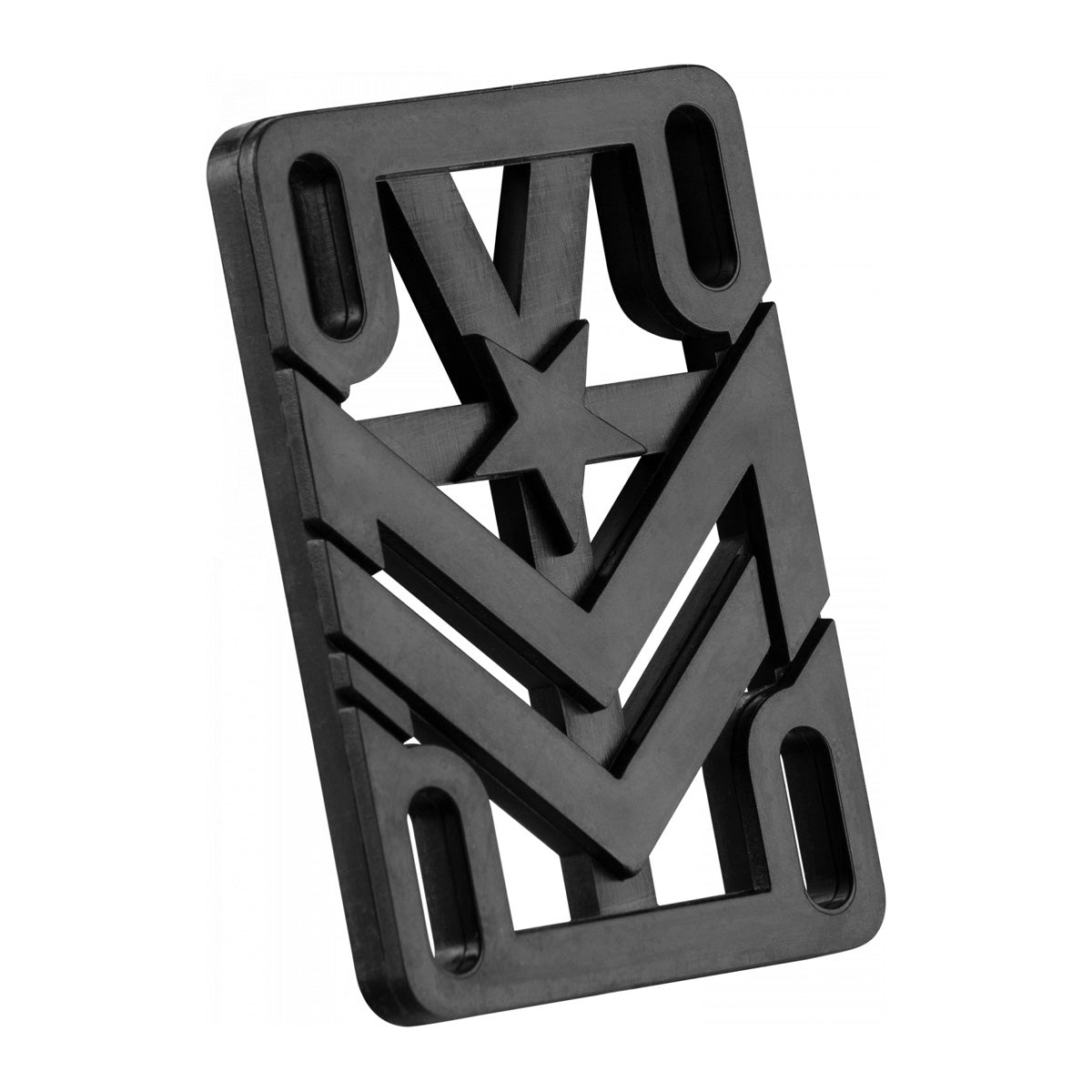 Alzas Skate Mini Logo Riser Rigid "3" Black .25"