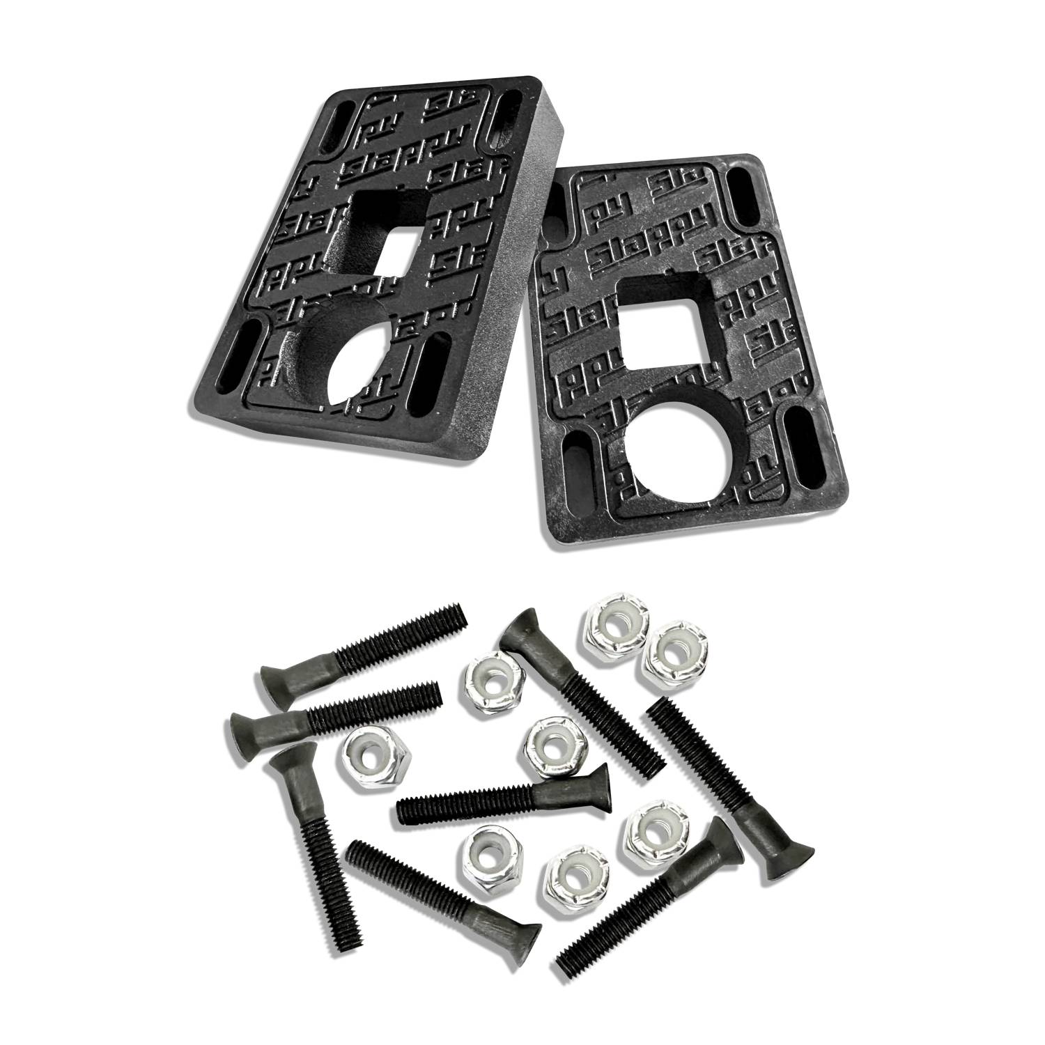 Alzas + Tornillos Skate Slappy Big Block 1/2"