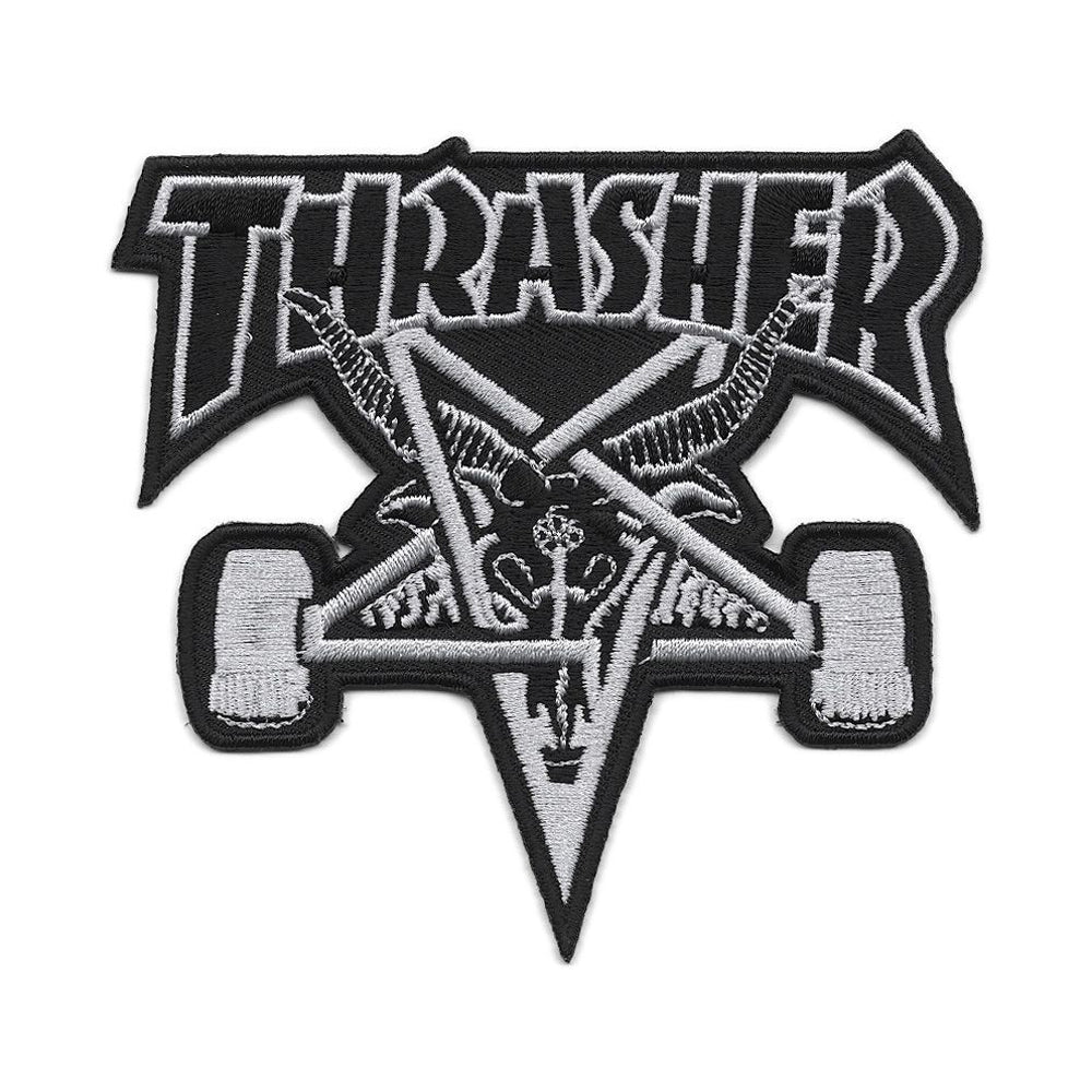 Parche Thrasher Skategoat Black