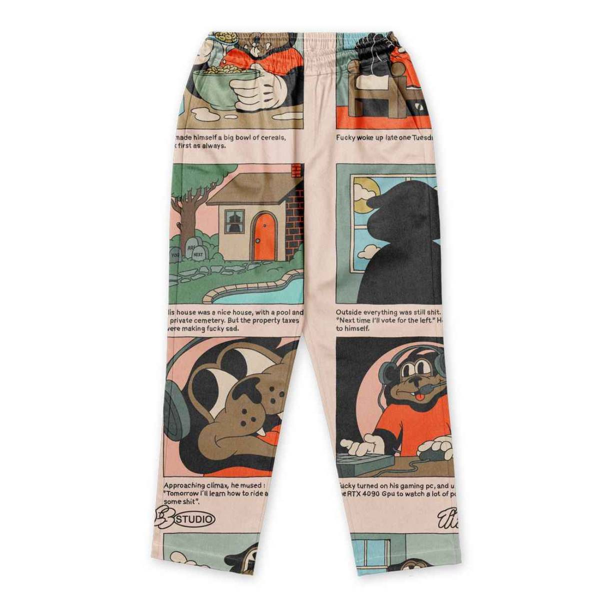 Pantalones The Dudes Fucky Weekly Multicolor