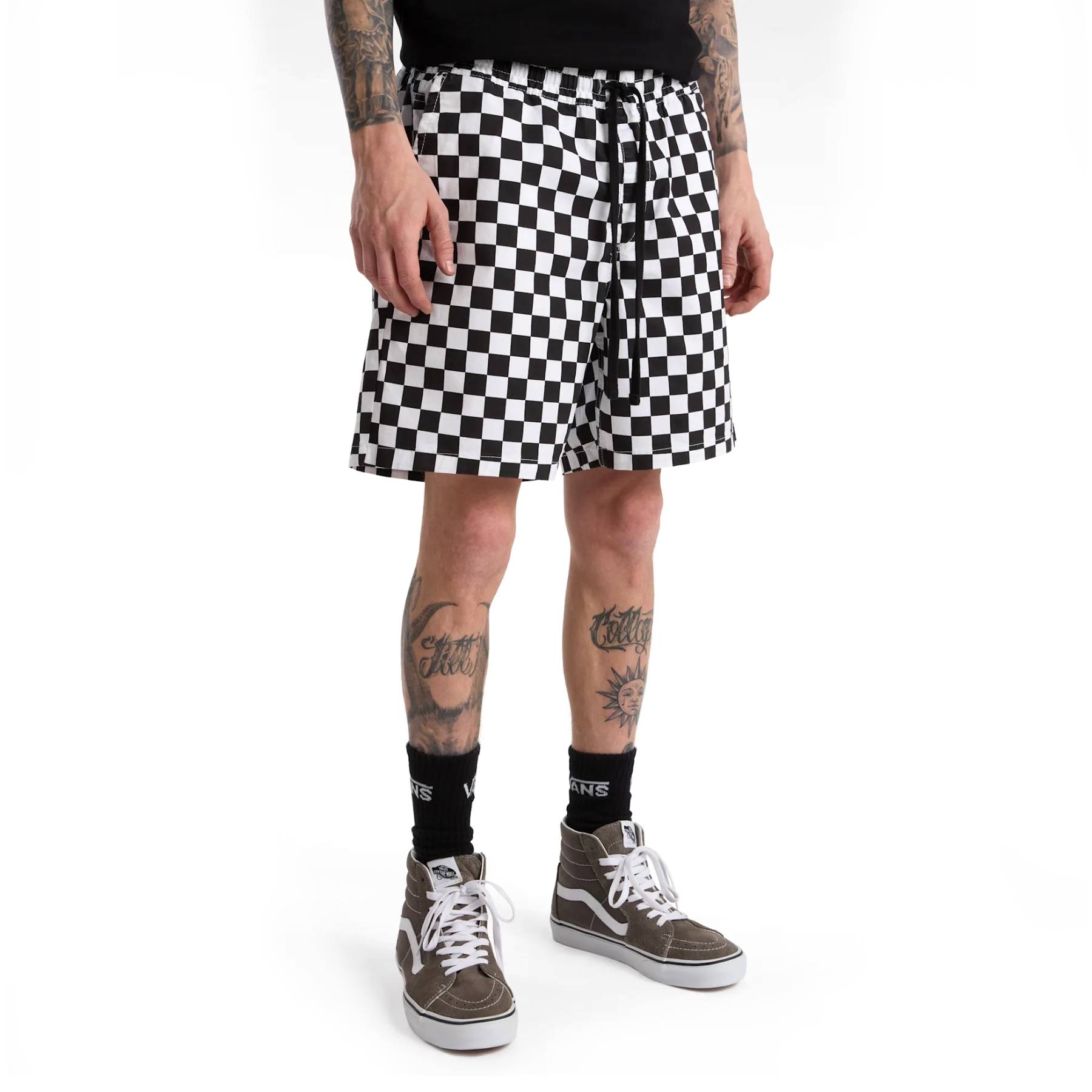 Pantalones Cortos Vans Range Relaxed Elastic Checkerboard
