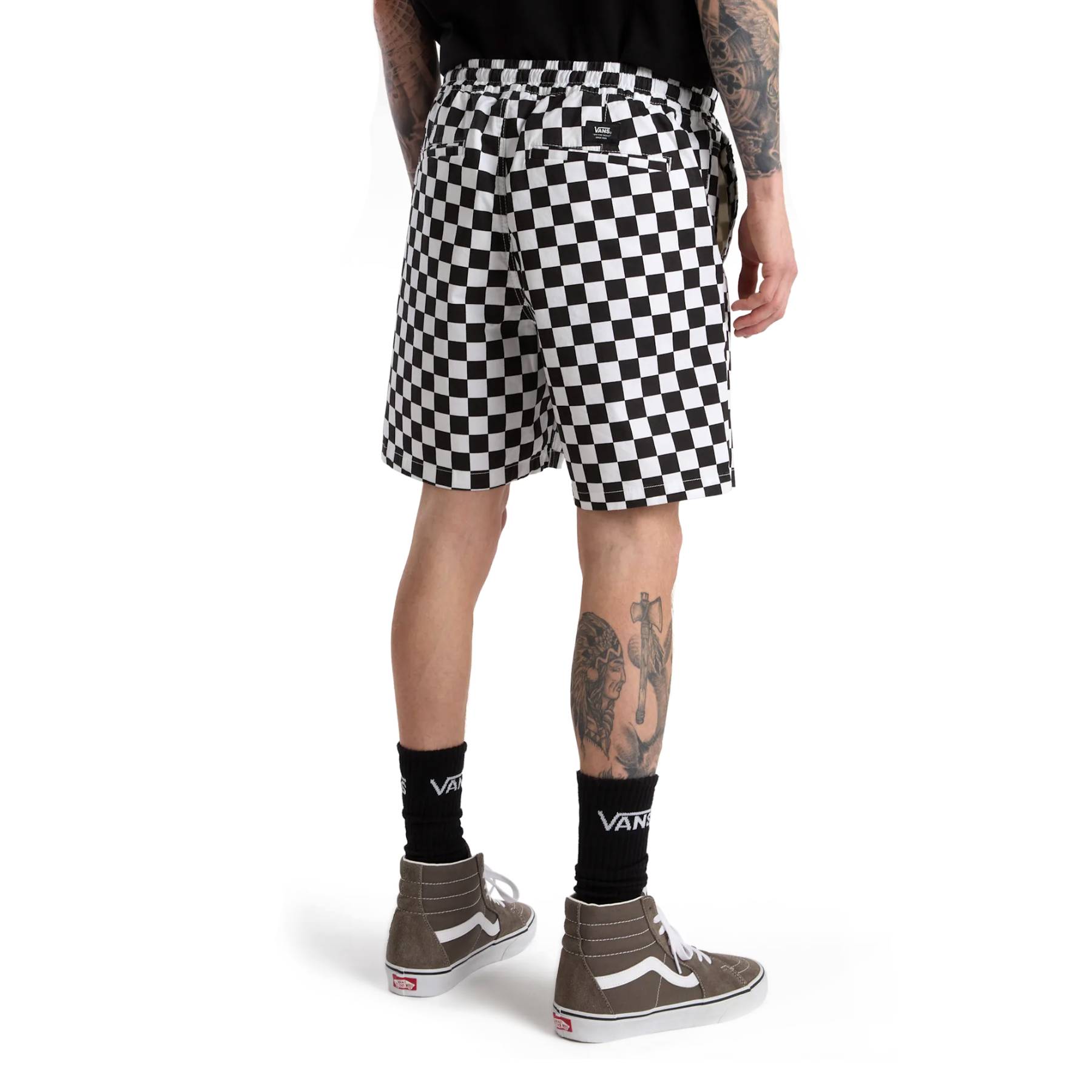 Pantalones Cortos Vans Range Relaxed Elastic Checkerboard