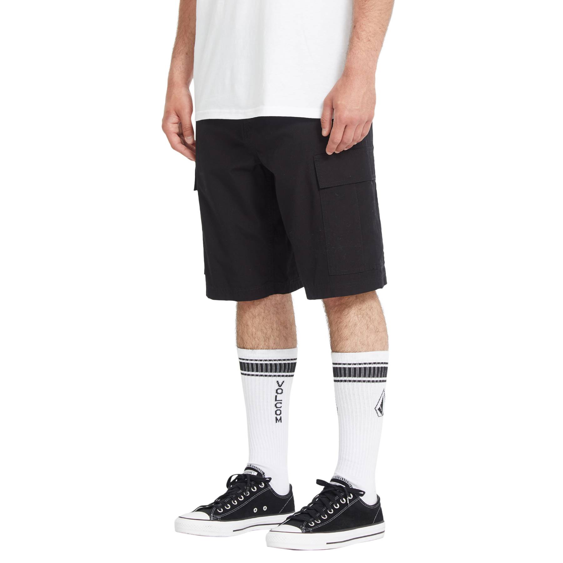 Pantalones Cortos Volcom Strange Tripper Cargo 22 Black