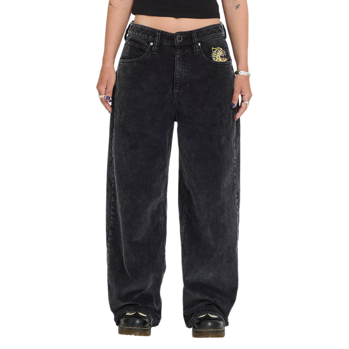 Pantalones Volcom Ozzy Cord Light Acid Black