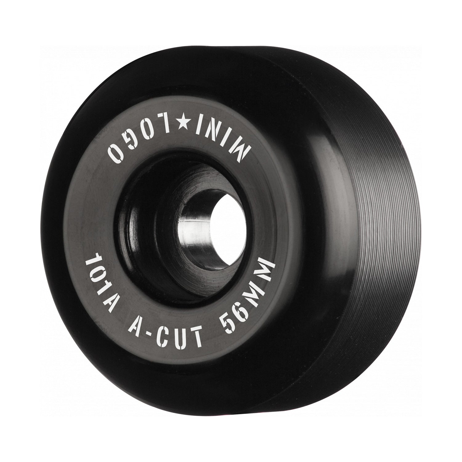 Ruedas Skate Mini Logo A-Cut "2" Black 101A 56mm Pack 4