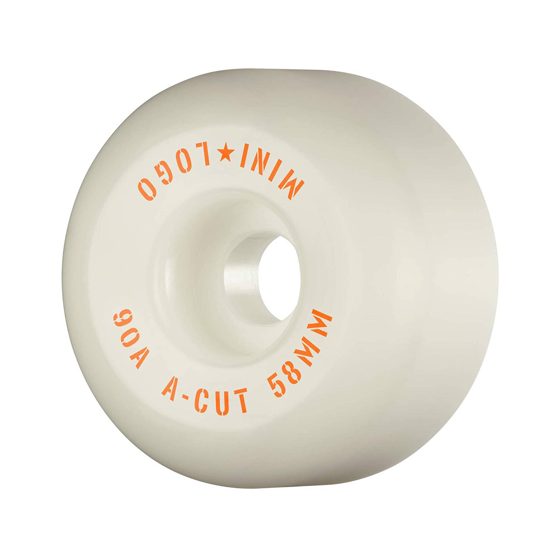 Ruedas Skate Mini Logo A-Cut "2" Hybrid White 90A 58mm Pack 4