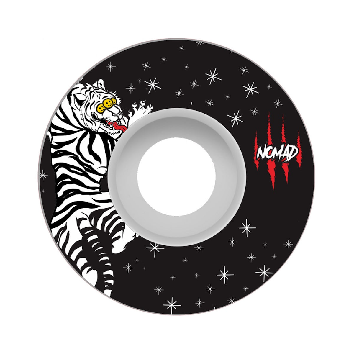 Ruedas Skate Nomad Life Balance Yin Yan Tiger 83B 53mm Pack 4