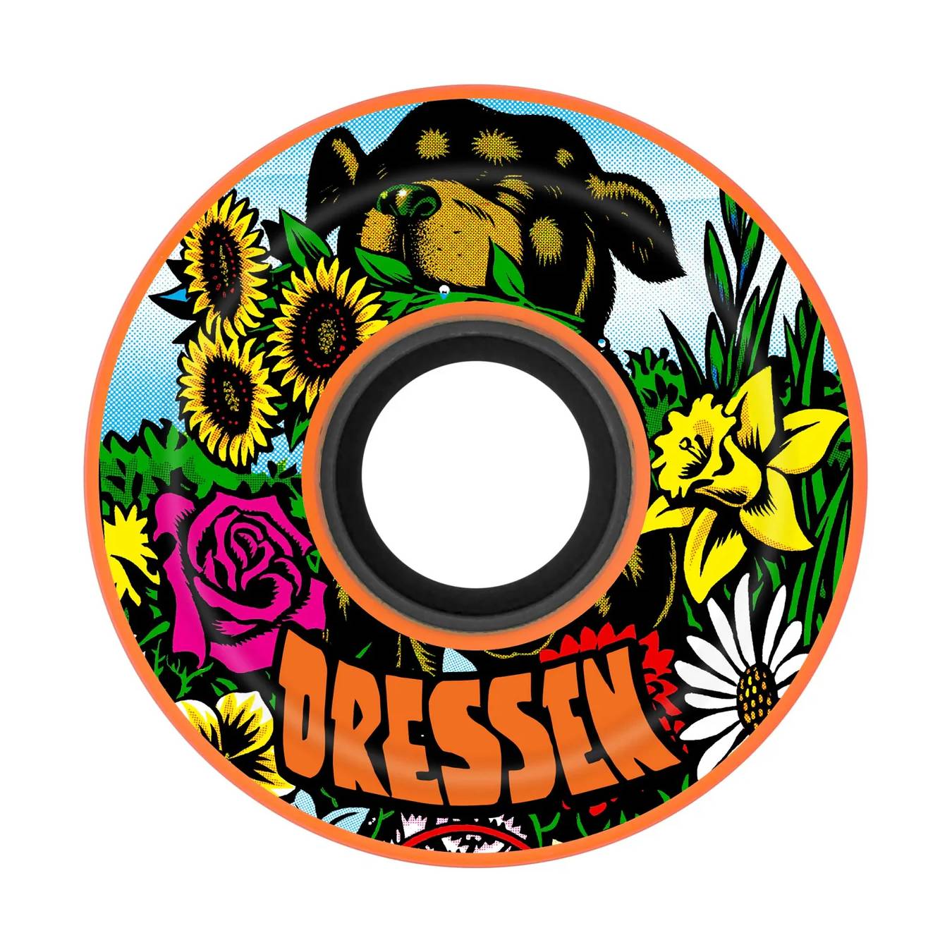 Ruedas Santa Cruz Eric Dressen Pup Orange OG Slime Balls 78A 60mm Pack 4